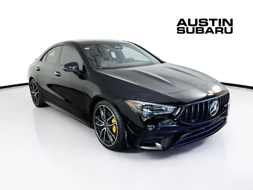 Used 2025 Black Mercedes-Benz CLA 35 AMG® image 1