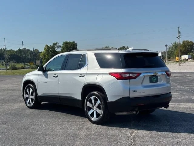 Used 2021 SILVER ICE METALLIC Chevrolet LT Leather image 3