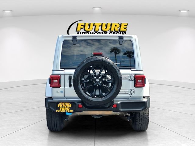 Used 2024 Silver Jeep Sahara 4xe image 5