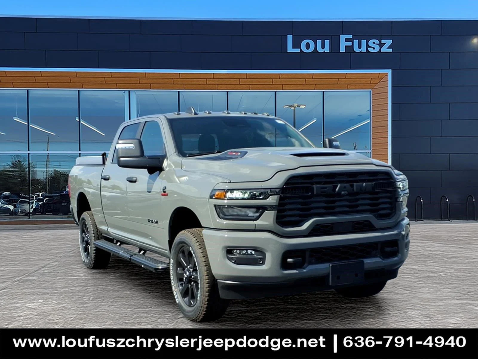 New 2027 Ceramic Gray Clearcoat Ram Big Horn image 1