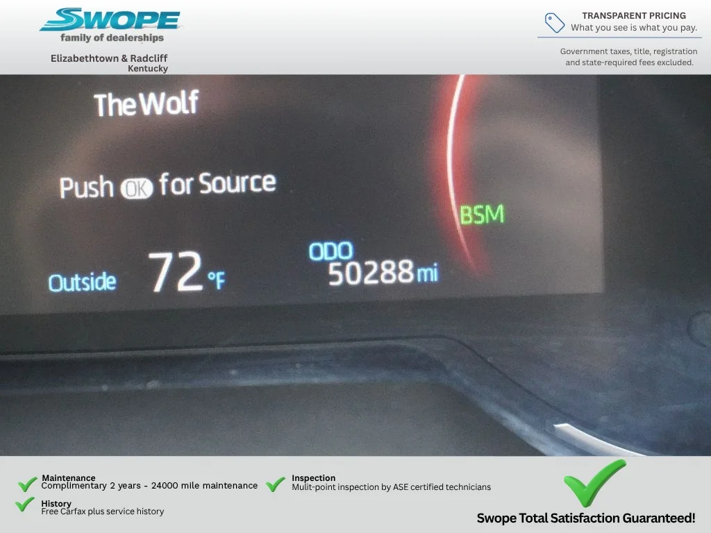 Used 2024 Midnight Black Metallic Toyota XLE image 18