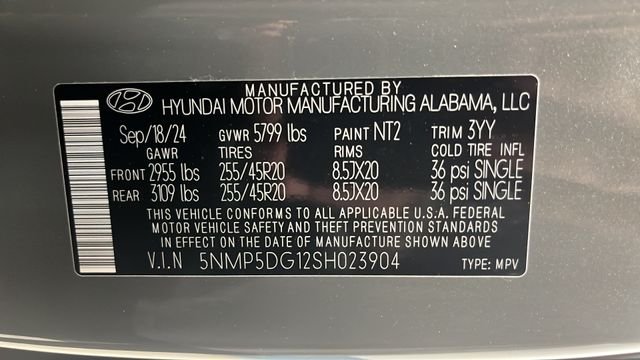 Used 2025 Hampton Gray Hyundai Calligraphy image 29