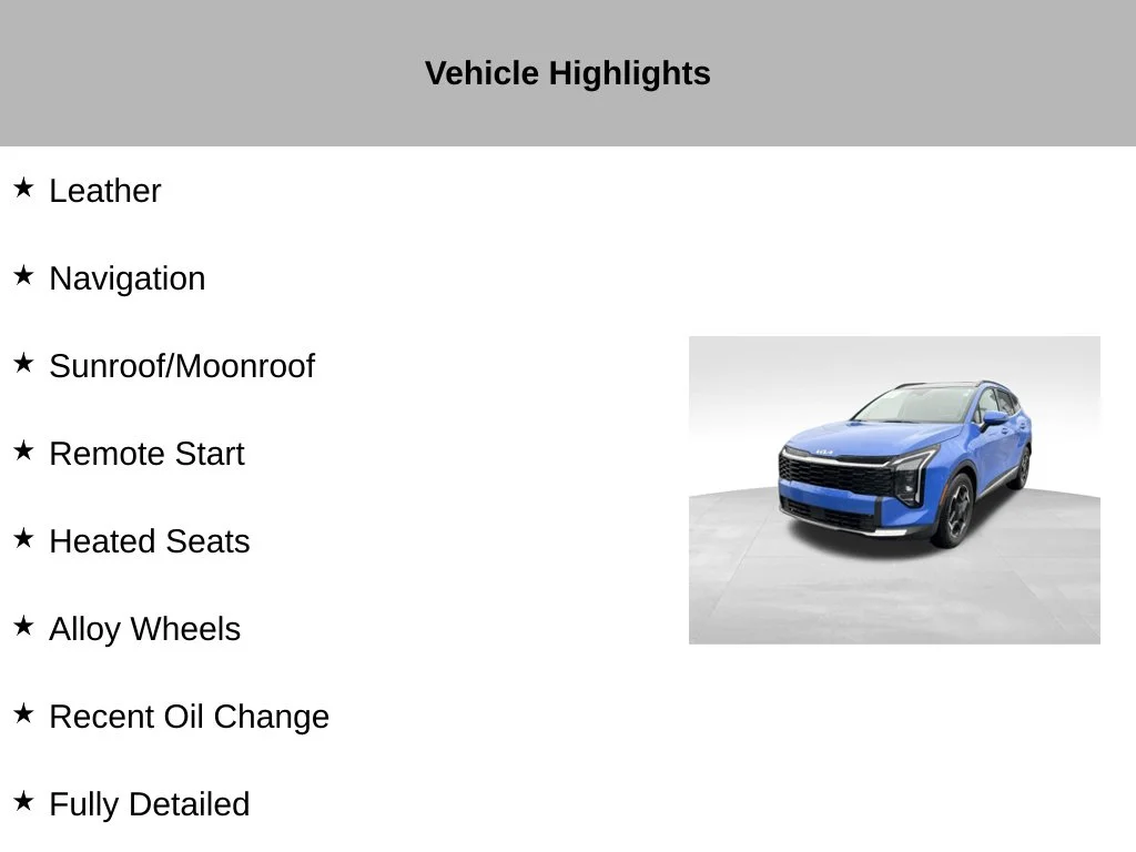 Certified Used 2026 Blue Kia EX image 10