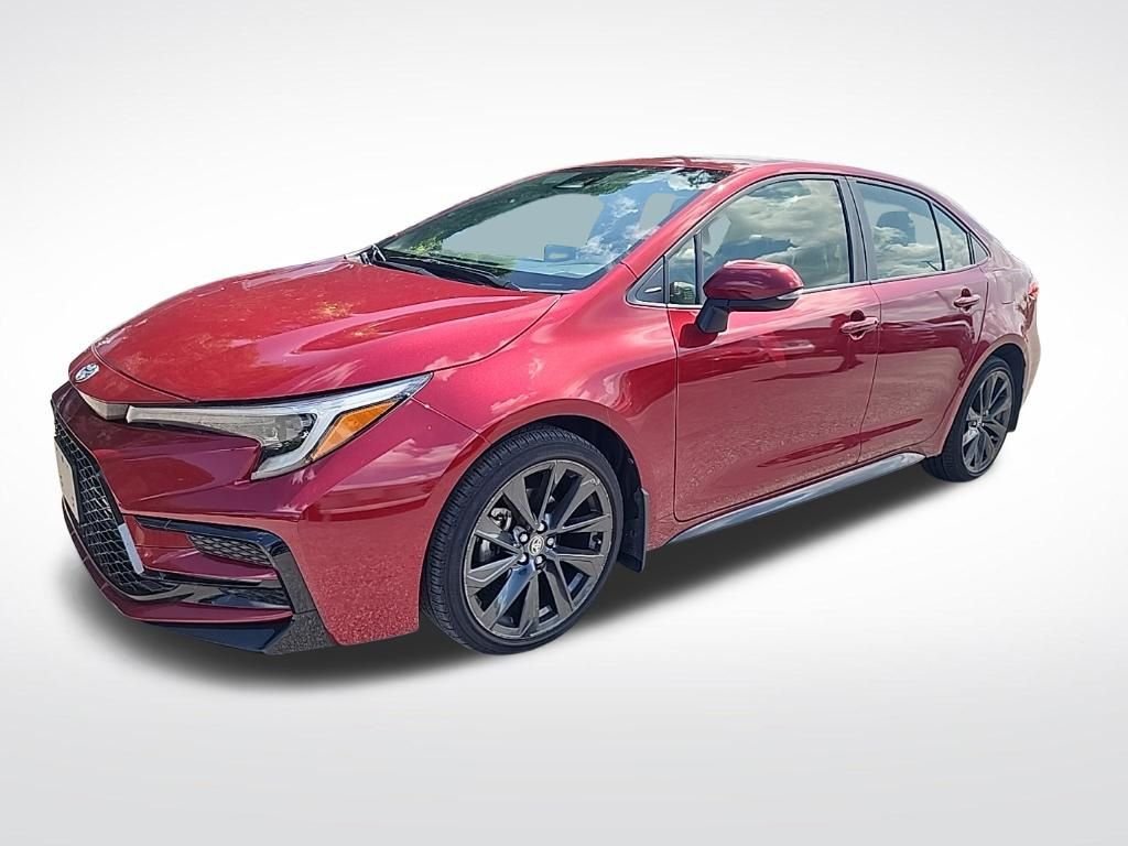 Used 2023 Red Toyota SE image 2