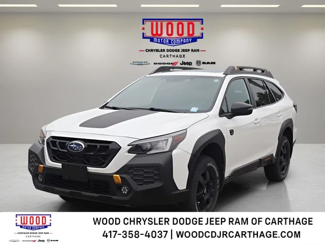 Used 2024 Crystal White Pearl Subaru Wilderness image 8