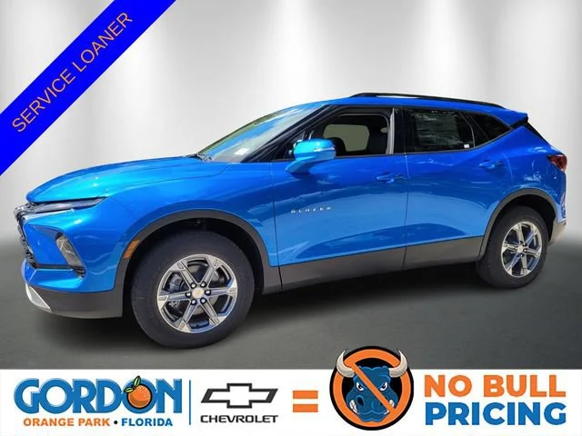 New 2025 Riptide Blue Metallic Chevrolet 3LT image 1