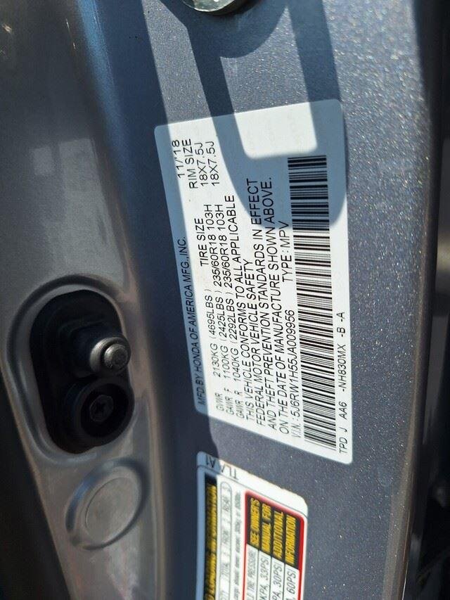 Used 2018 Lunar Silver Metallic Honda EX image 32