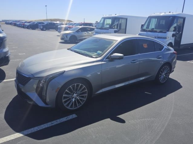 Used 2025 Silver Cadillac Premium Luxury image 2