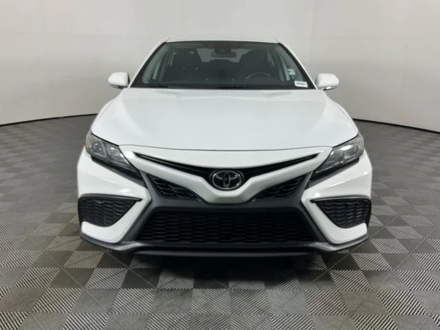 Used 2023 White Toyota SE image 2