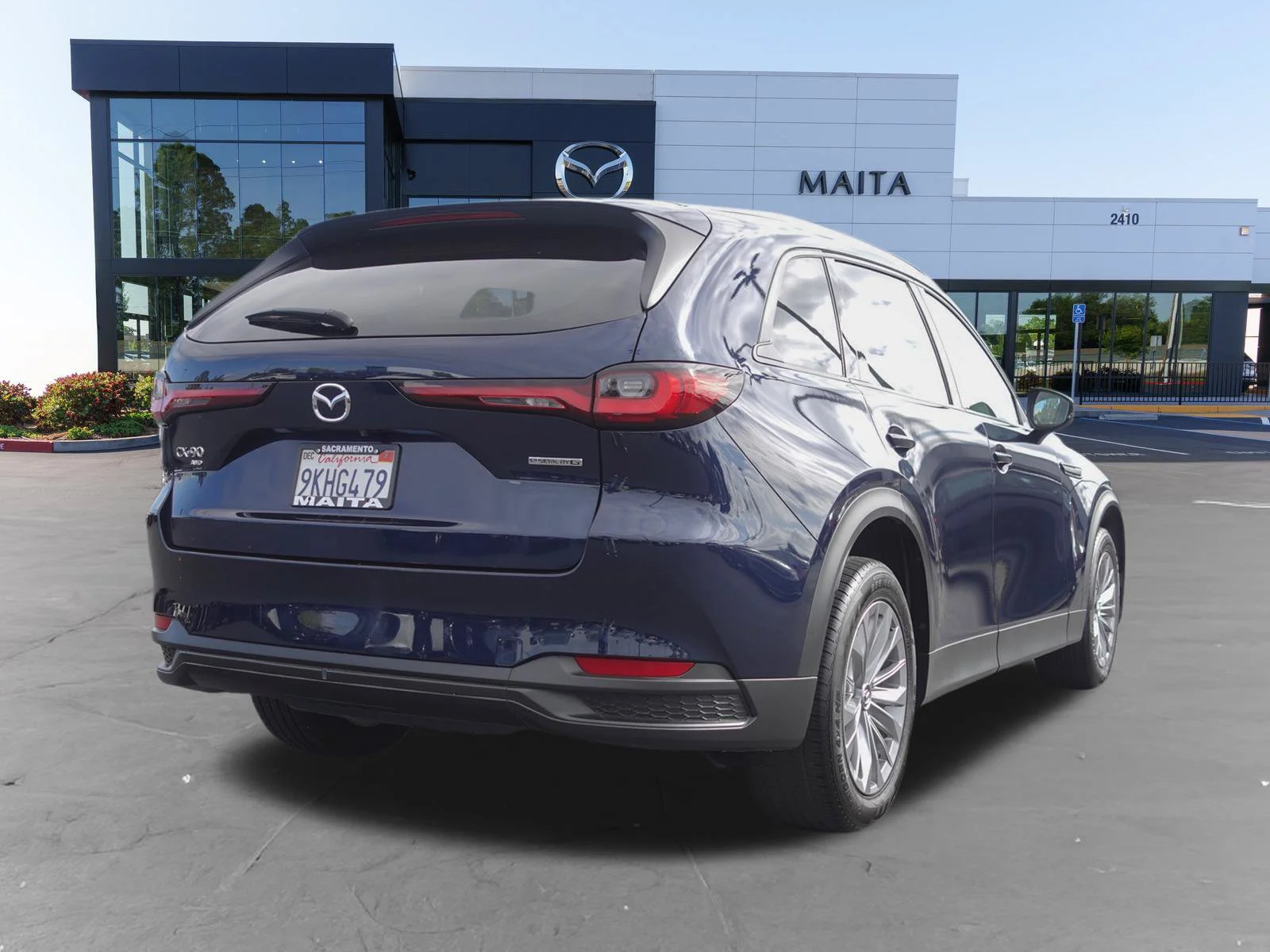 Certified Used 2024 Deep Crystal Blue Mica Mazda 3.3 Turbo Preferred Plus image 4