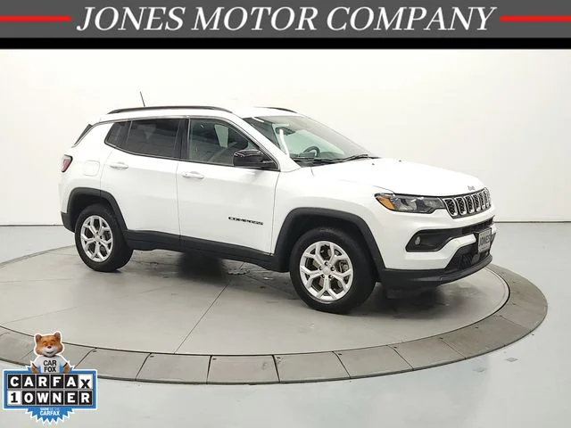 Used 2024 White Jeep Latitude image 1