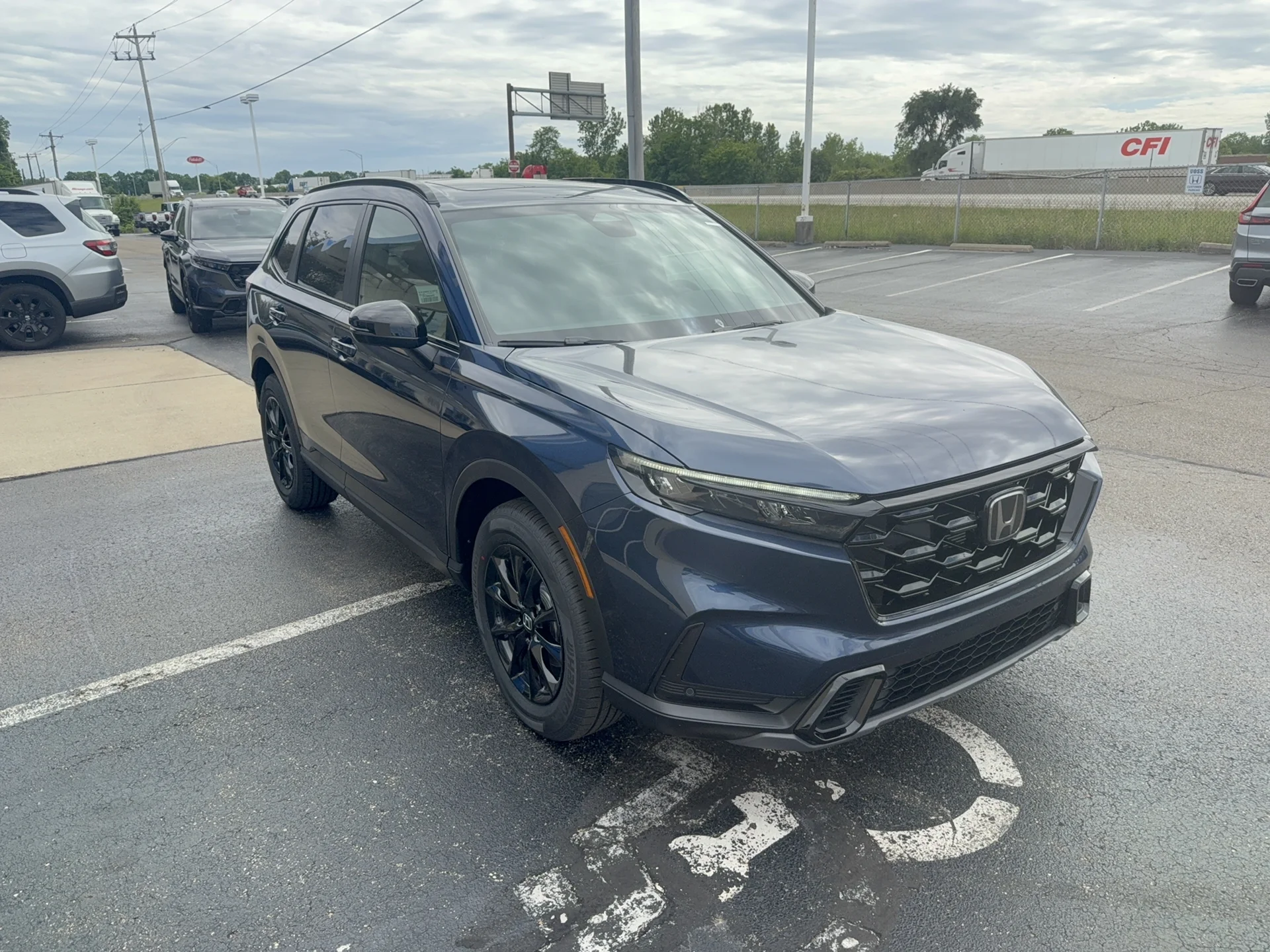 New 2026 Canyon River Blue Metallic Honda Sport-L image 3