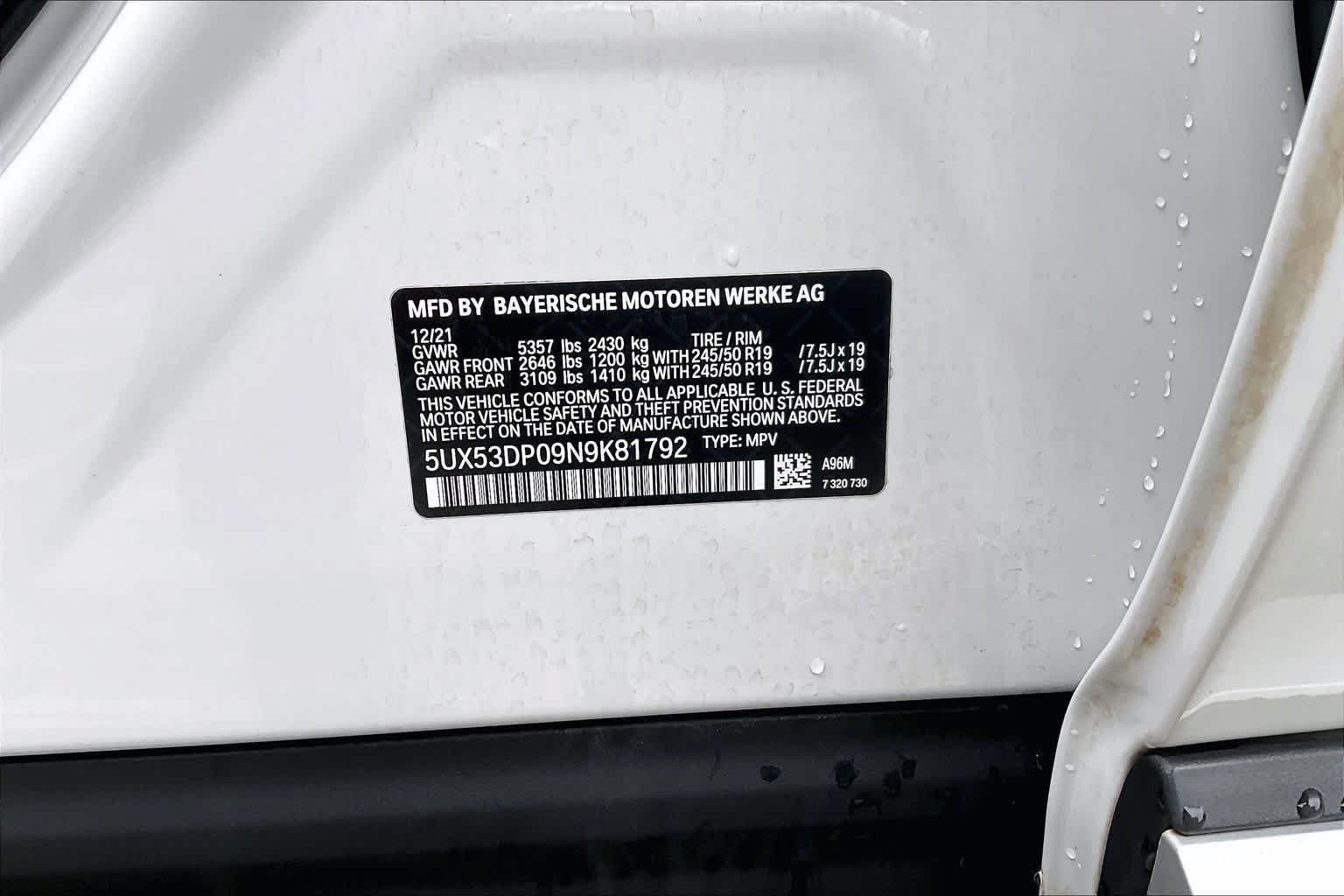 Used 2022 Mineral White Metallic BMW xDrive30i image 33
