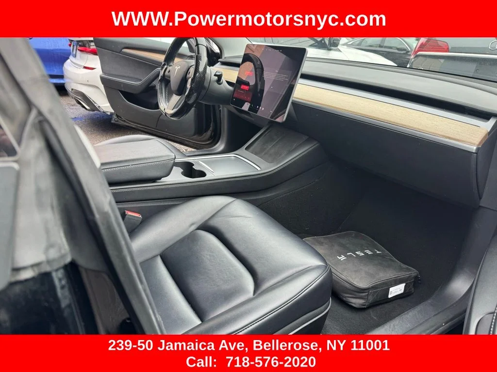 Used 2021 Black Tesla Standard Range Plus image 26