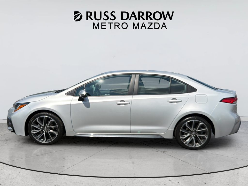 Used 2020 Silver Toyota SE image 2
