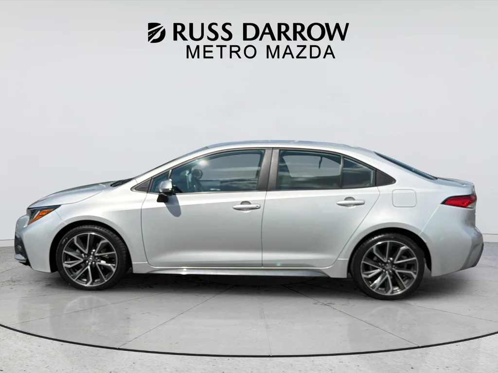 Used 2020 Silver Toyota SE image 2
