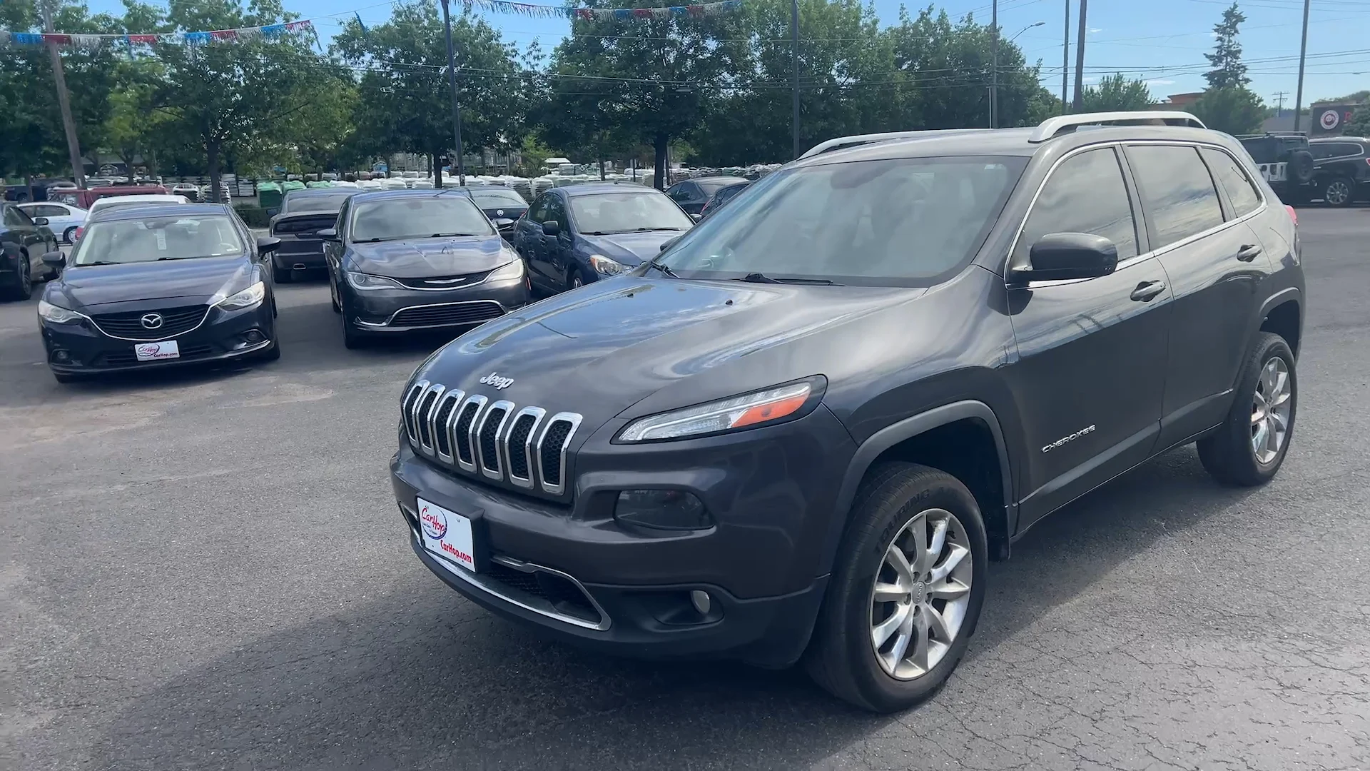 Used 2014 Grey Jeep 4WD LIMIT image 1
