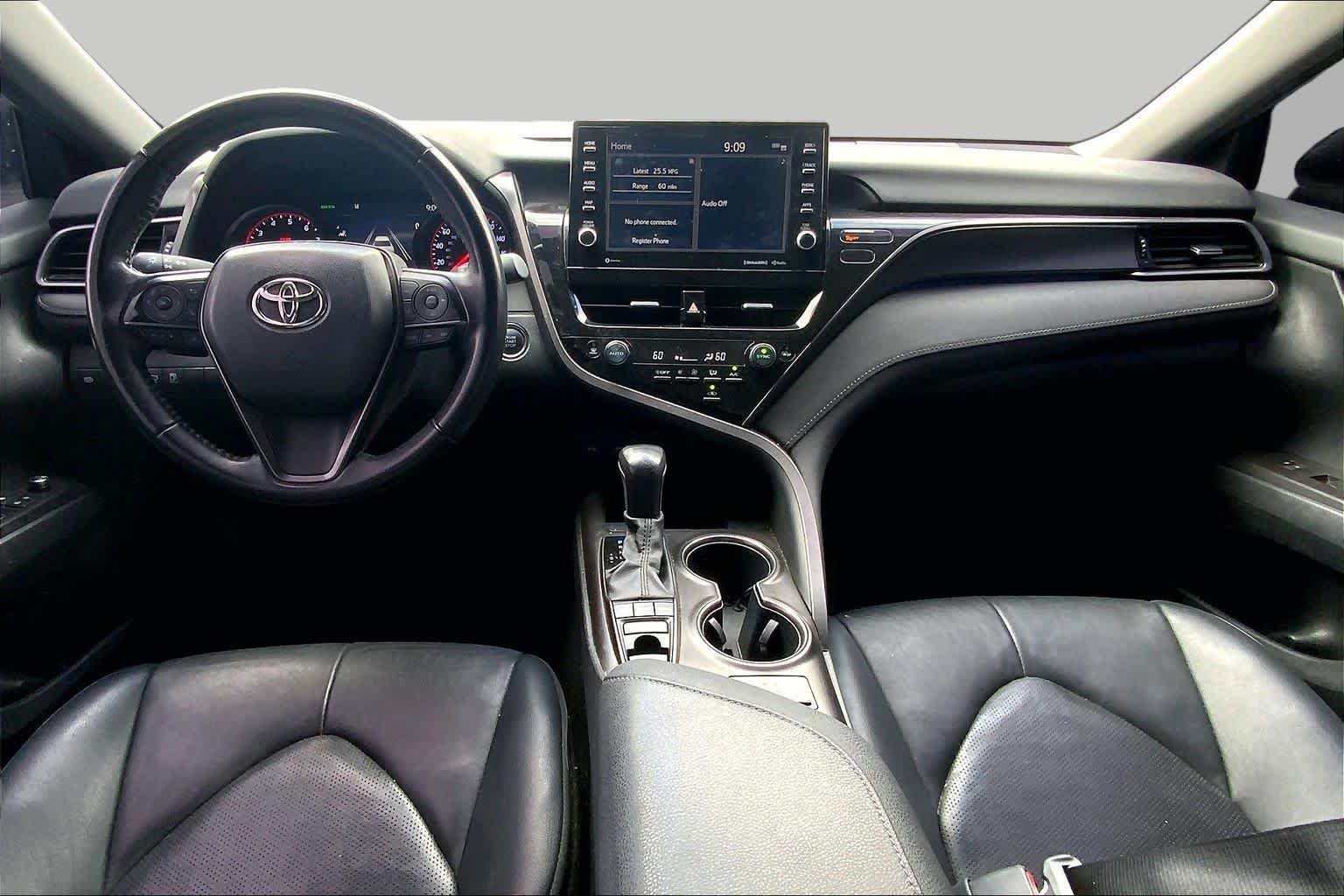 Used 2022 Celestial Silver Metallic/Midnight Black Metallic Toyota XSE image 15