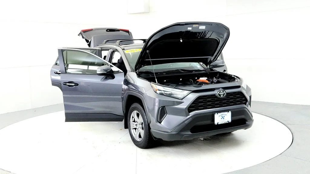Certified Used 2025 Gray Toyota XLE image 9