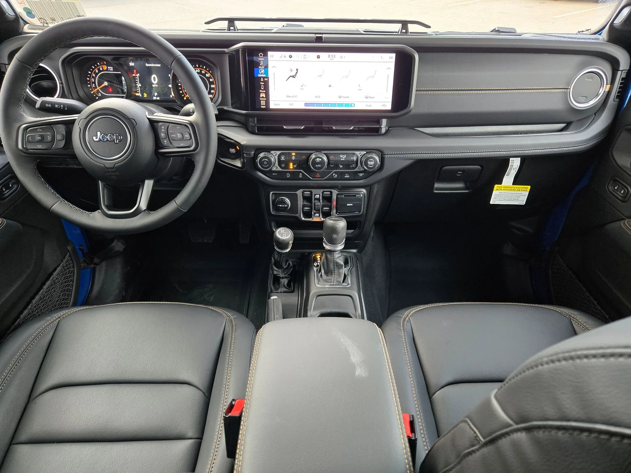 New 2026 Hydro Blue Pearlcoat Jeep Sahara image 11