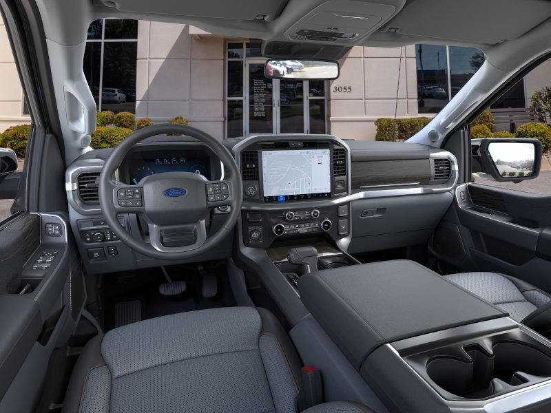 New 2026 Carbonized Gray Metallic Ford LARIAT image 9