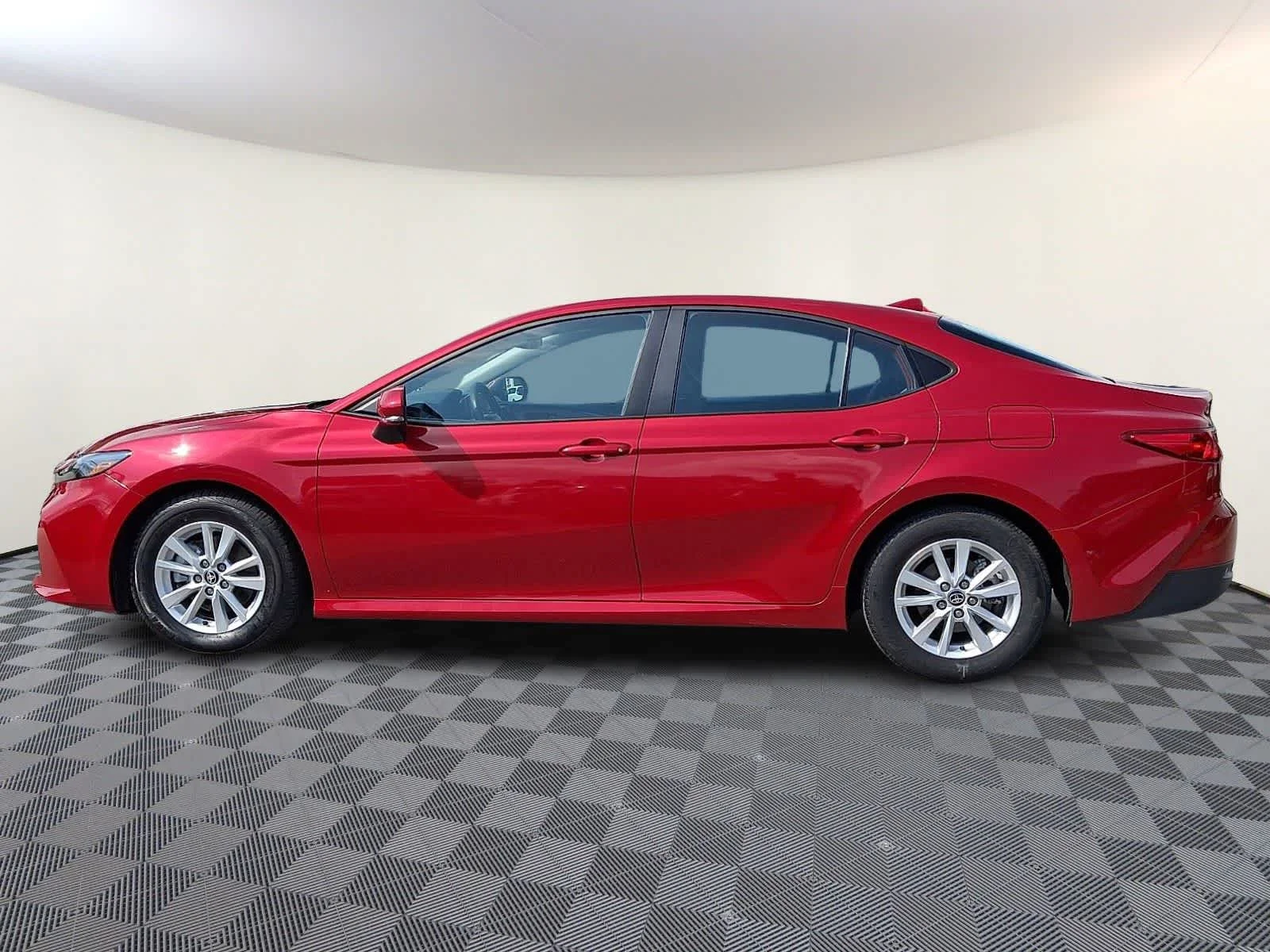 Certified Used 2025 Supersonic Red Toyota LE image 9
