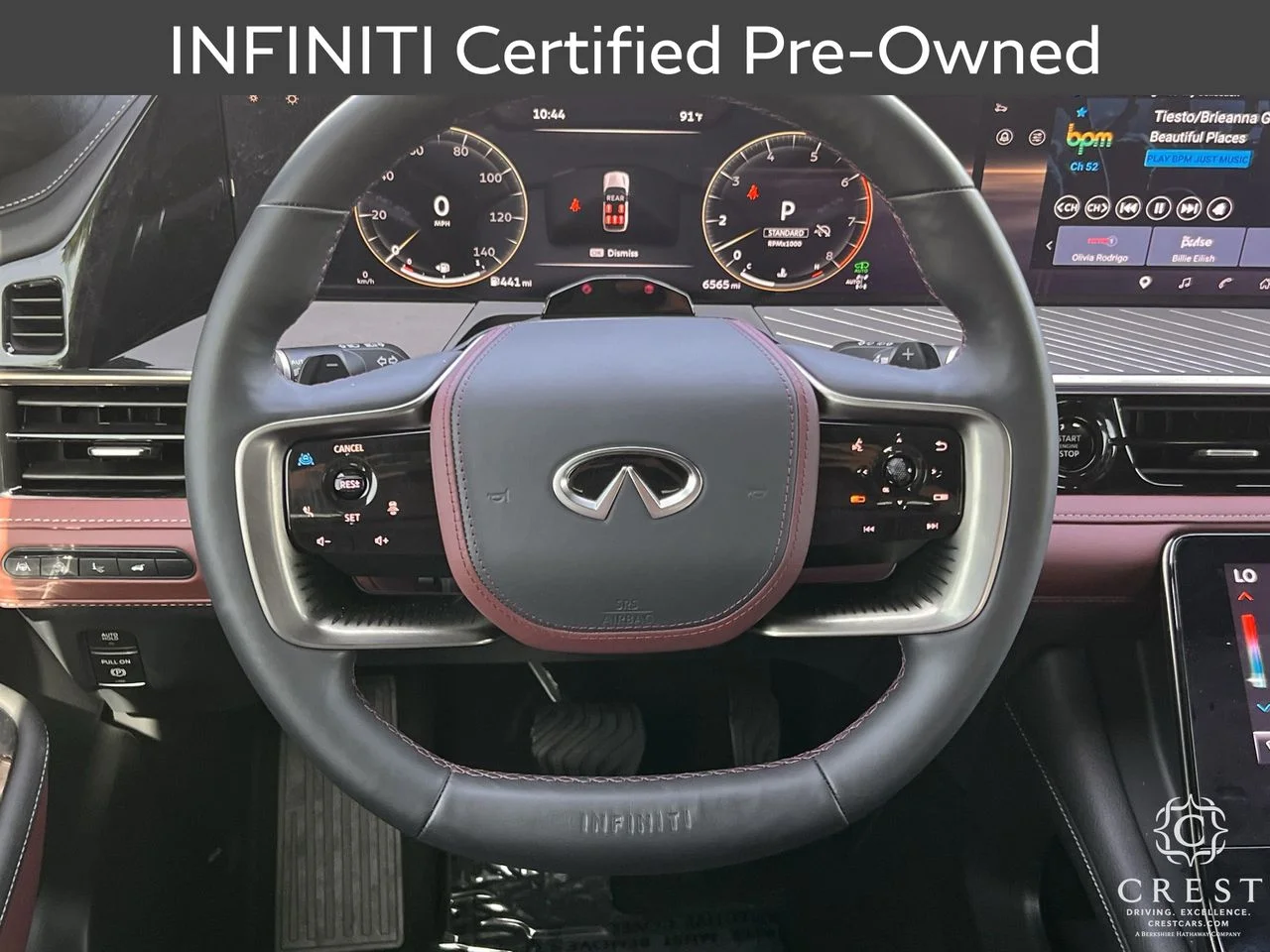 Certified Used 2026 Dynamic Metal Black Obsidian INFINITI AUTOGRAPH image 14
