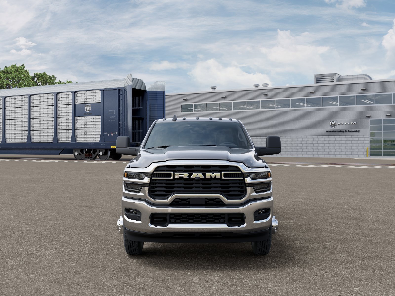 New 2026 Granite Crystal Metallic Clear-Coat Exterior Paint RAM Tradesman image 6