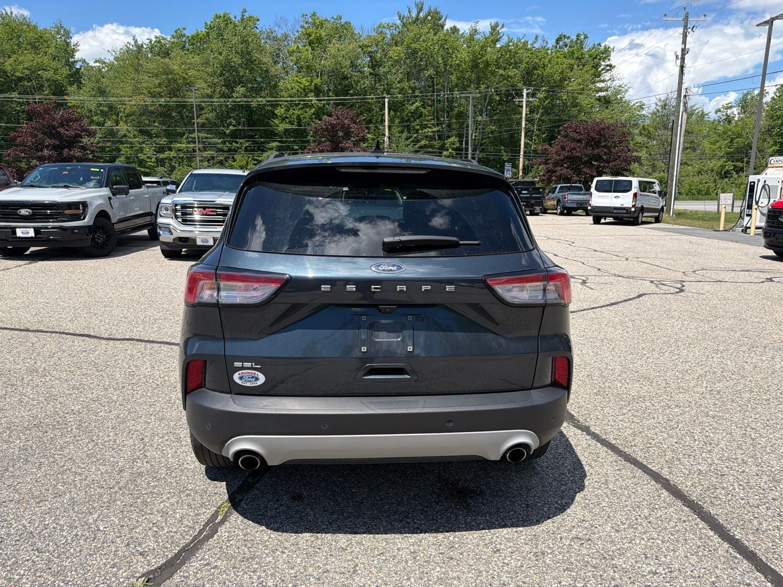 Certified Used 2022 Blue Ford SEL image 6