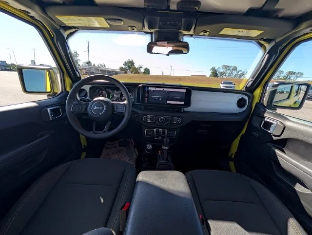 Used 2024 Yellow Jeep Sport S 4xe image 12