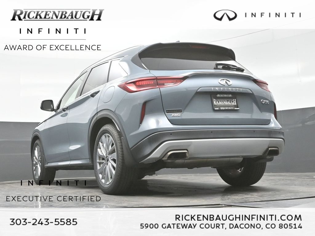 Certified Used 2023 Gray INFINITI LUXE image 40