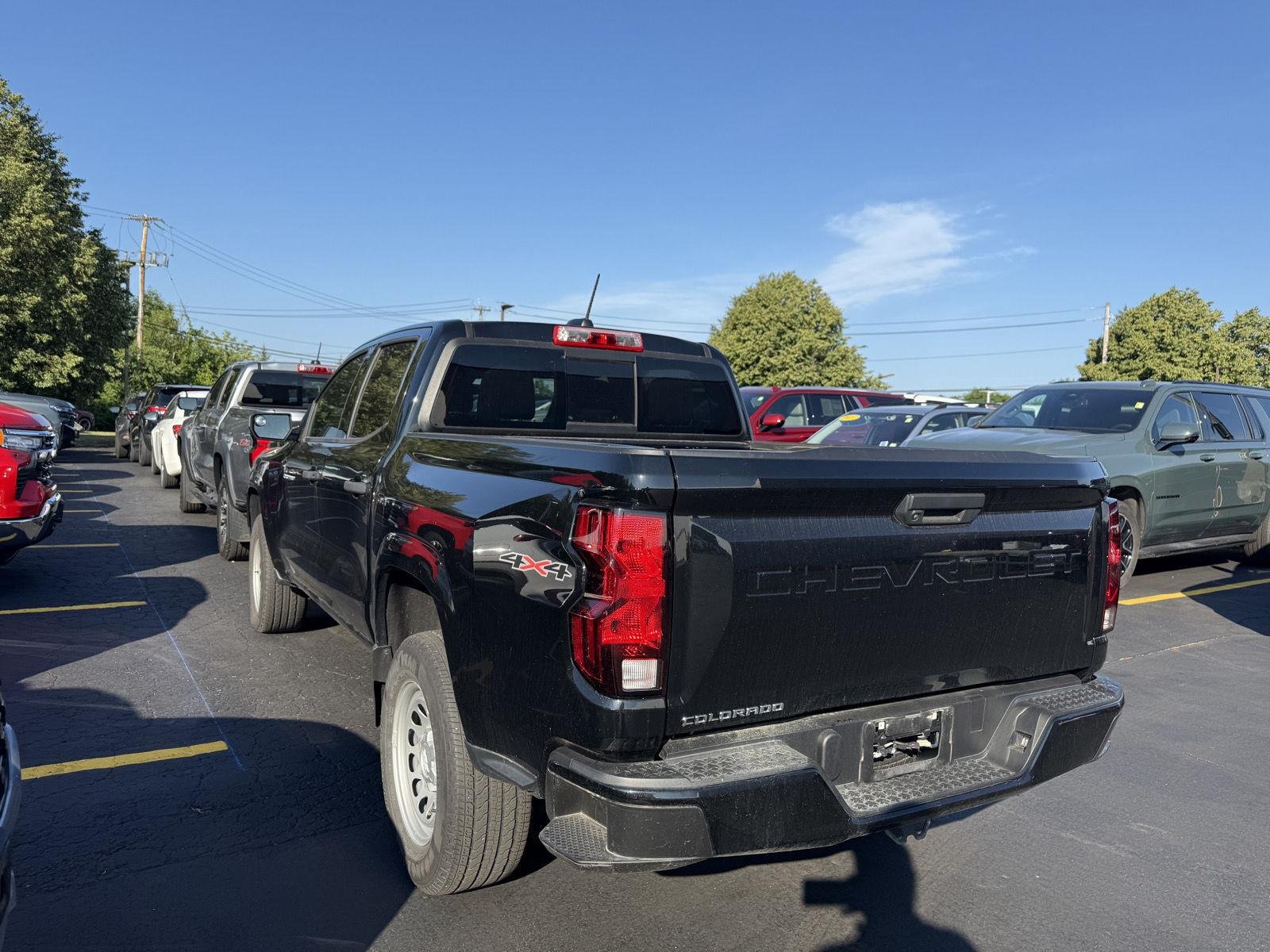 Used 2023 Black Chevrolet 4WD Work Truck image 4