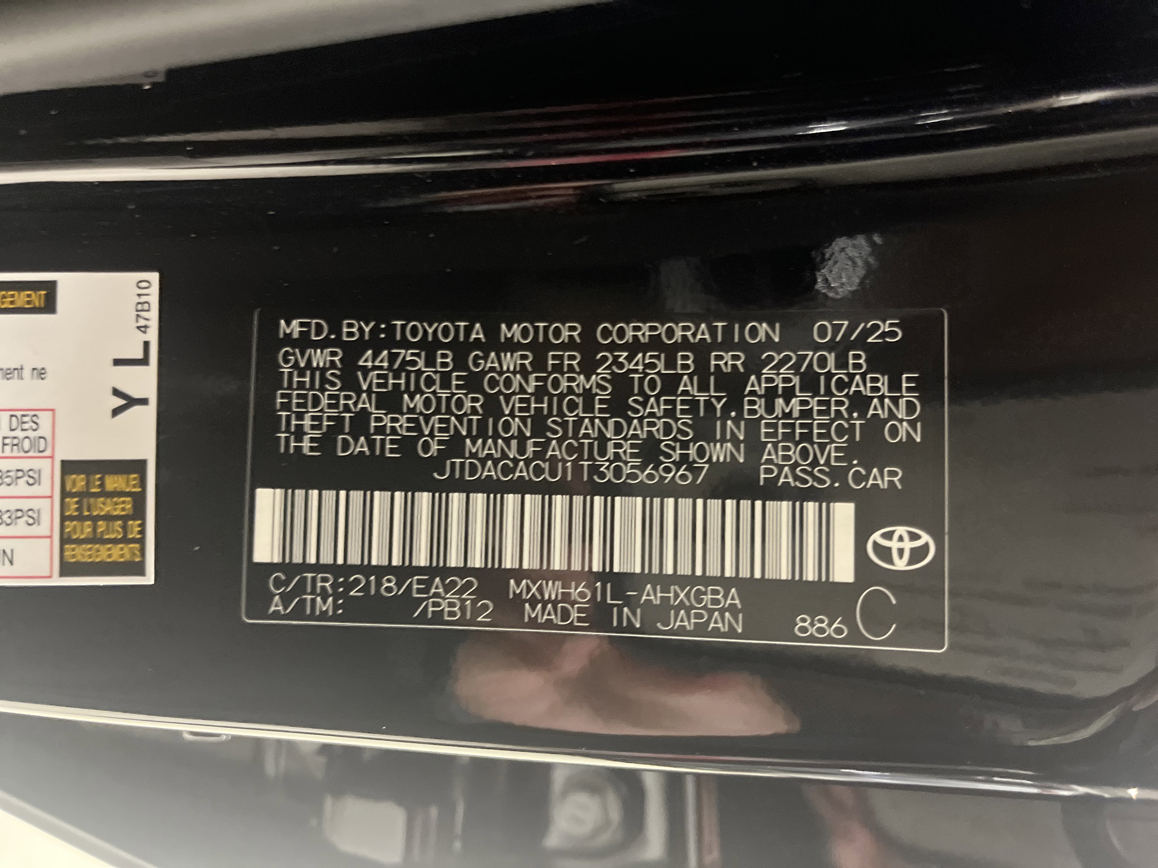 New 2026 Midnight Black Metallic Toyota  XSE image 26