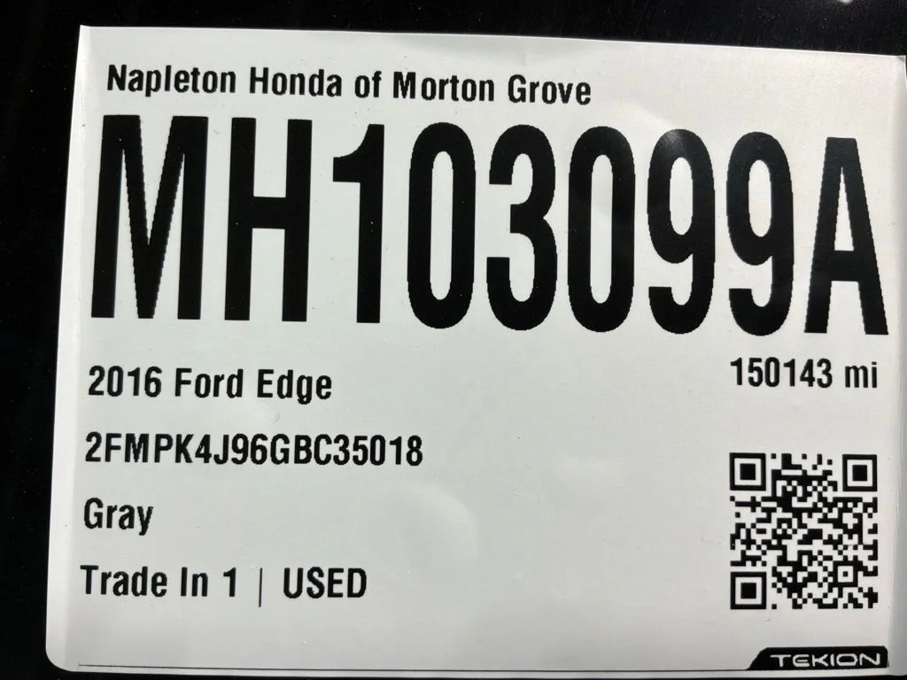 Used 2016 Blue Metallic Ford SEL image 31
