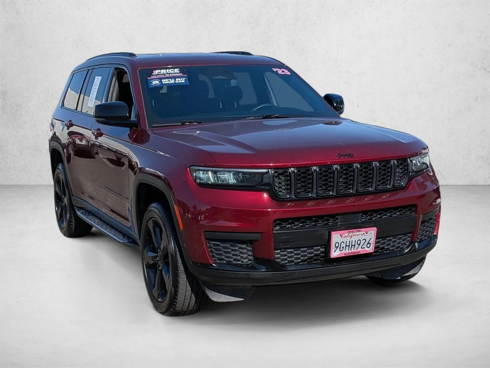 Used 2023 Velvet Red Pearlcoat Jeep Altitude image 3