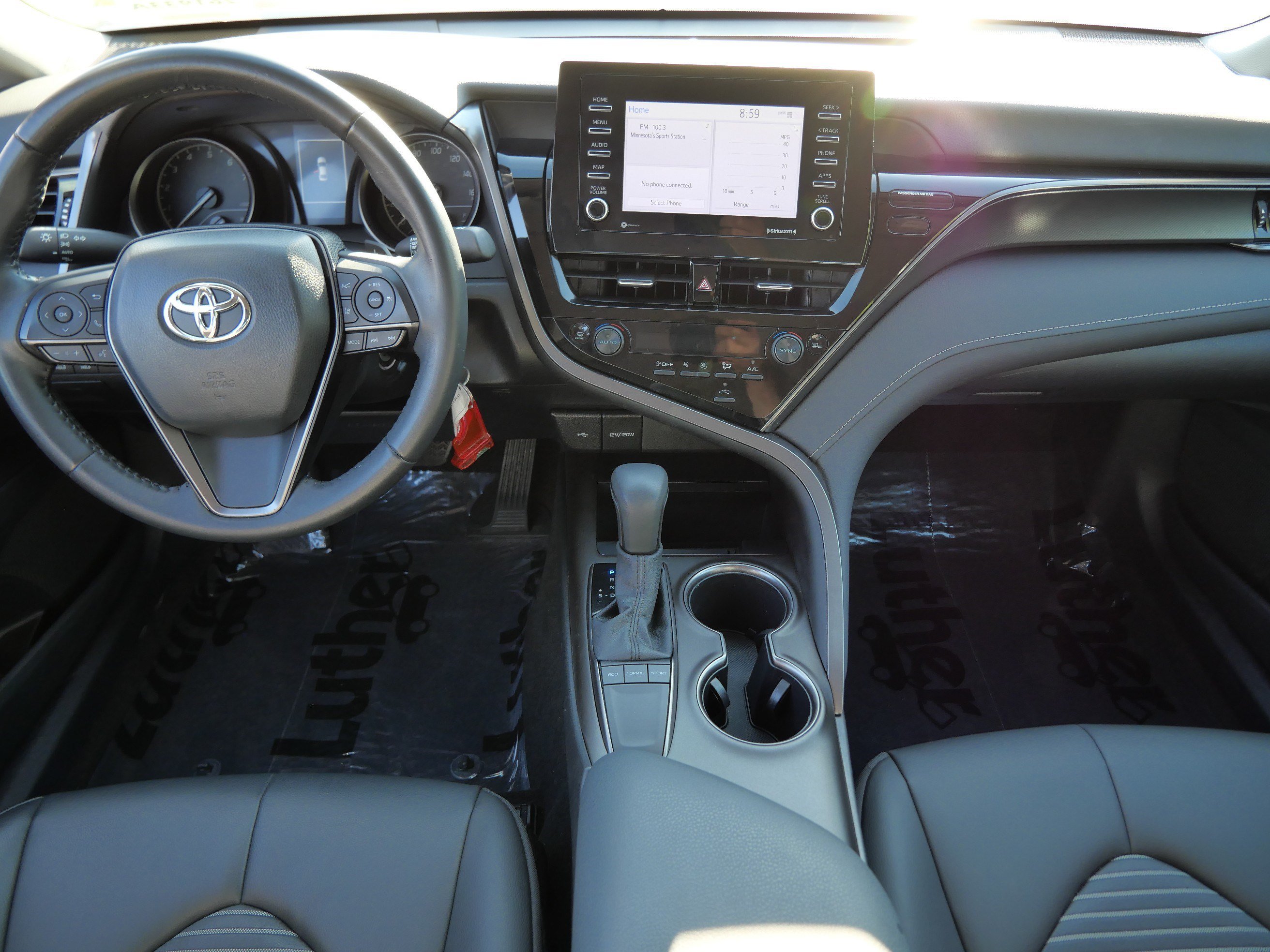 Used 2024 Midnight Black Metallic Toyota SE image 11