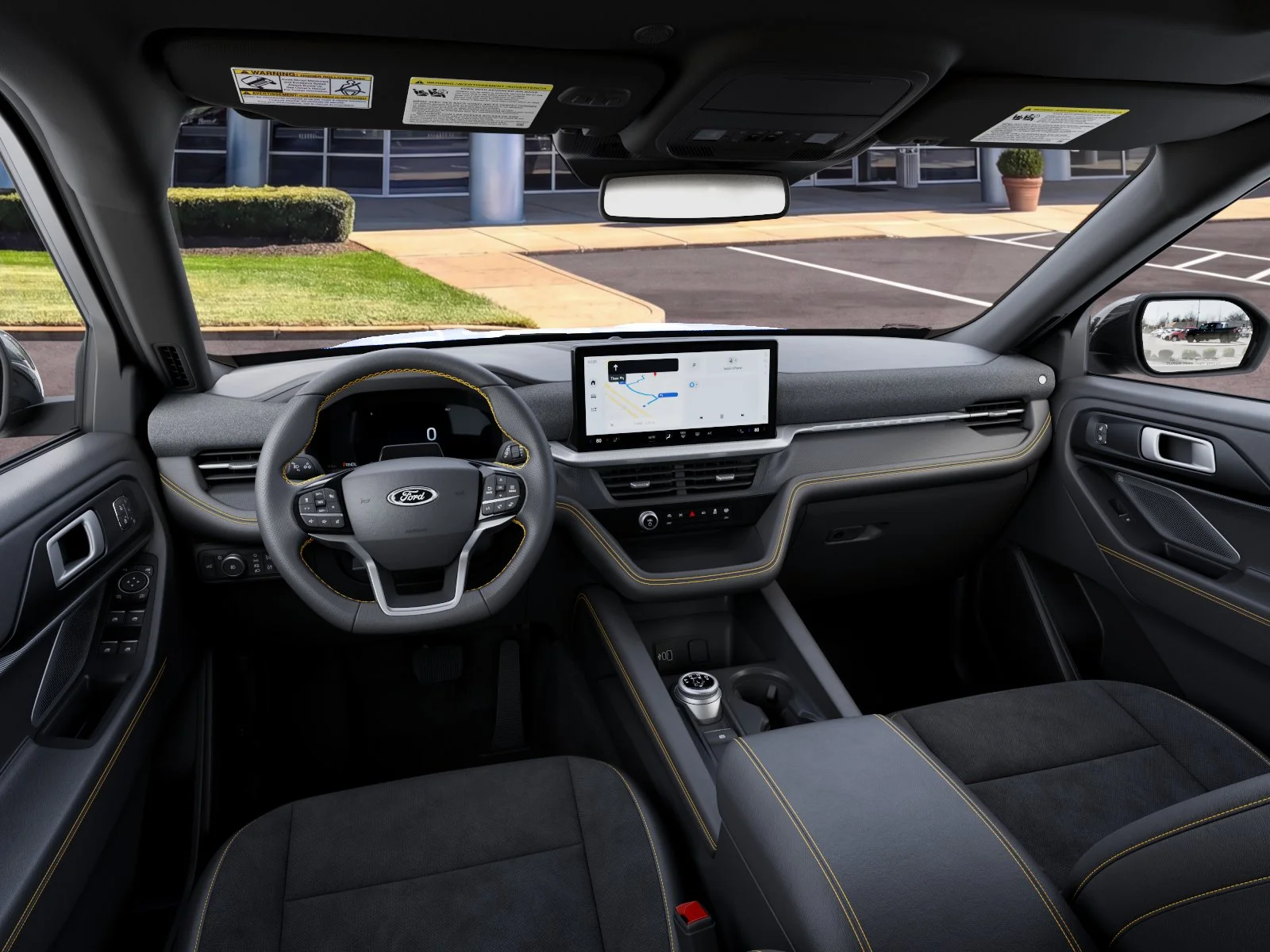 New 2027 Star White Metallic Tri-Coat Ford Tremor image 9