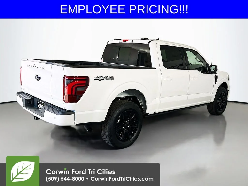 New 2026 Star White Metallic Tri-Coat Ford Platinum image 15