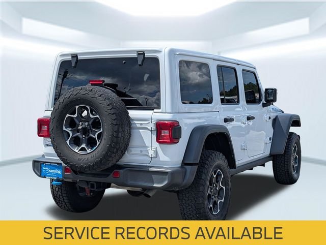 Used 2023 White Jeep Rubicon 4xe image 5
