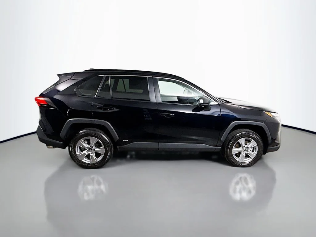 Certified Used 2025 Midnight Black Metallic Toyota Hybrid LE image 8