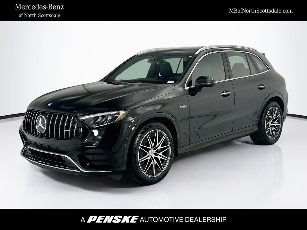 Certified Used 2026 Black Mercedes-Benz GLC 43 AMG® image 1
