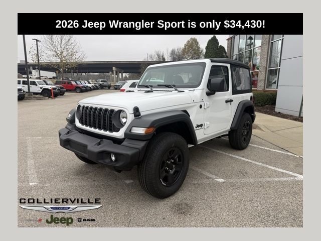 New 2026 Jeep Wrangler Sport 4WD