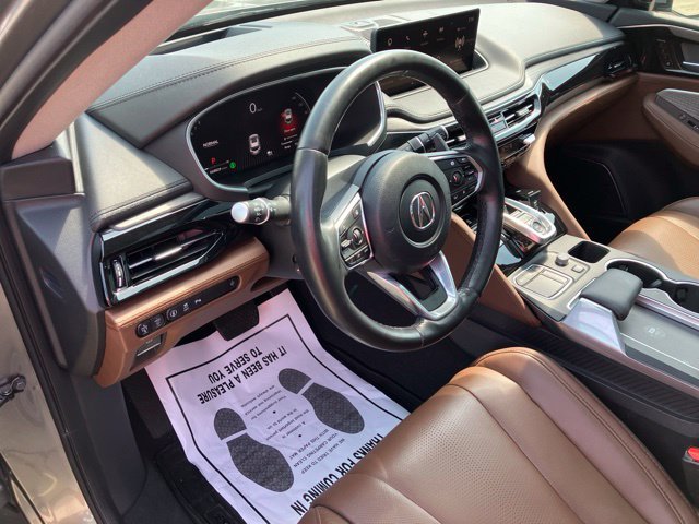 Used 2023 Liquid Carbon Metallic Acura w/Advance Package image 13