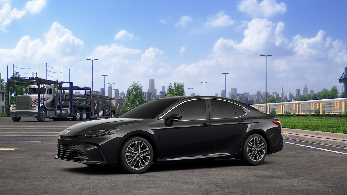 New 2026 Midnight Black Metallic Toyota XLE image 2