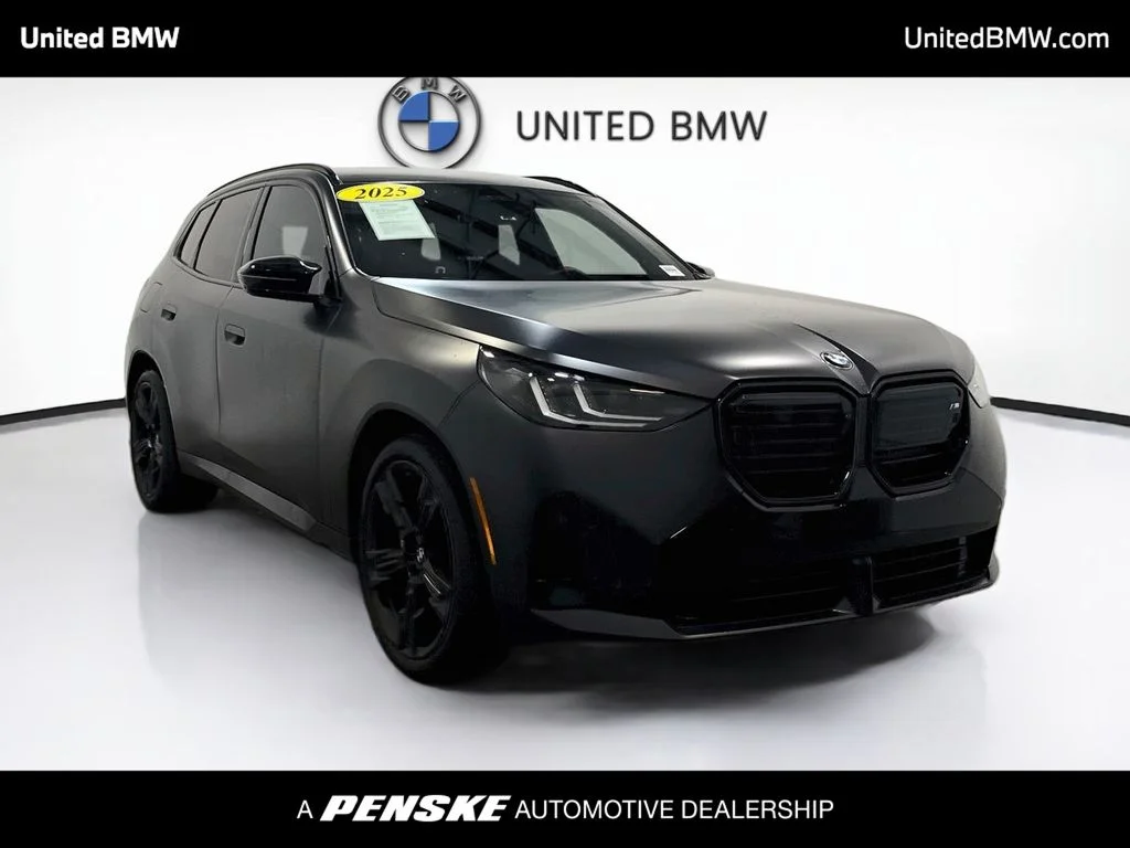 Certified Used 2025 Frozen Deep Grey BMW M50 xDrive image 4