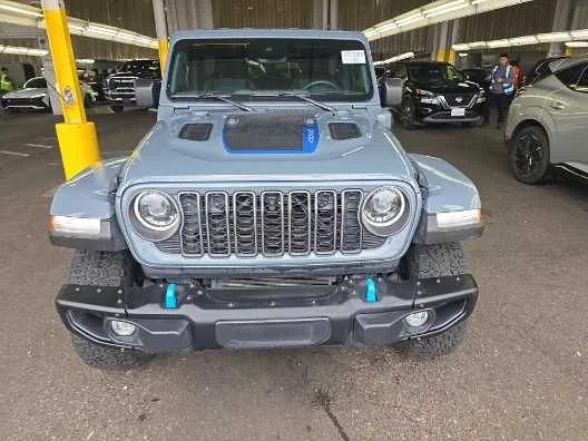Used 2024 Jeep Wrangler 4xe Rubicon X 4XE with VIN 1C4RJXR6XRW119057 for sale in Kansas City