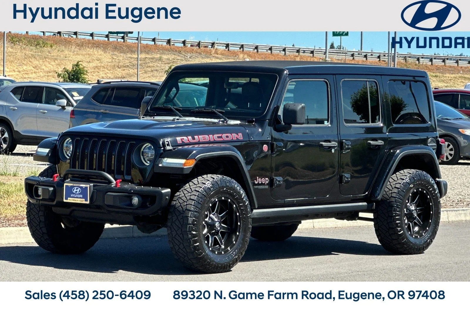 Used 2019 Black Jeep Unlimited Rubicon image 9
