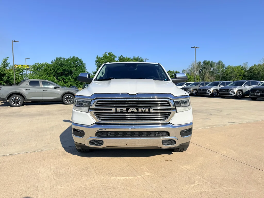 Used 2022 Bright White Clearcoat Ram Laramie image 2