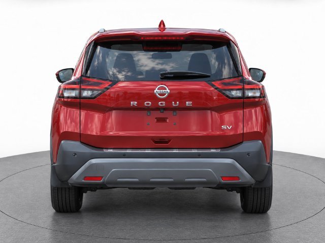 Used 2021 Red Nissan SV image 7
