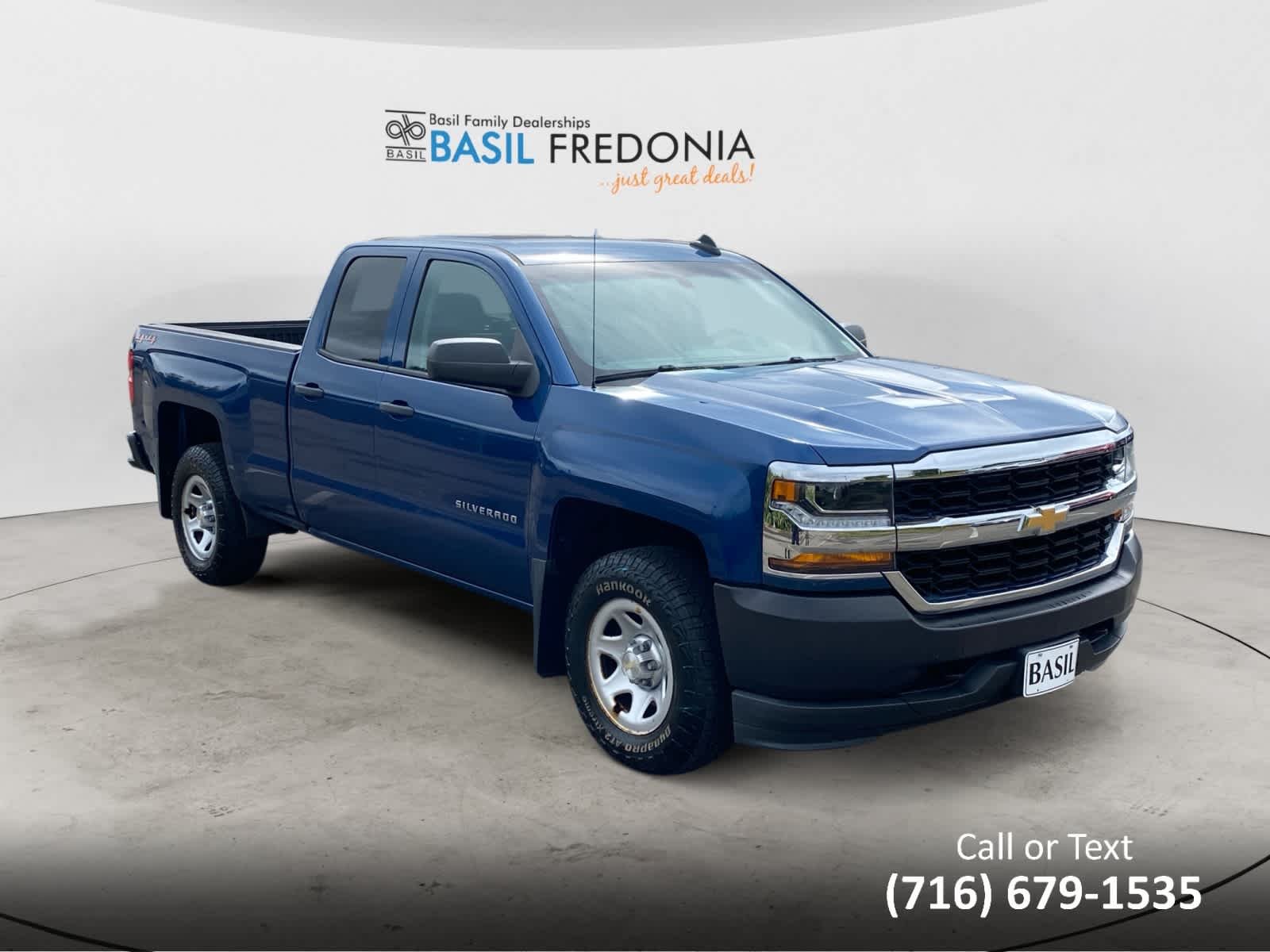 Used 2019 DEEP OCEAN BLUE METALLIC Chevrolet Work Truck image 11